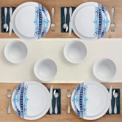 Michele 12 Piece Dinnerware Set, Service for 4
