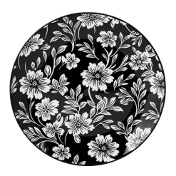 Midnight Blooms 12 Piece Dinnerware Set, Service for 4