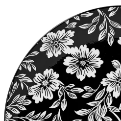 Midnight Blooms 12 Piece Dinnerware Set, Service for 4