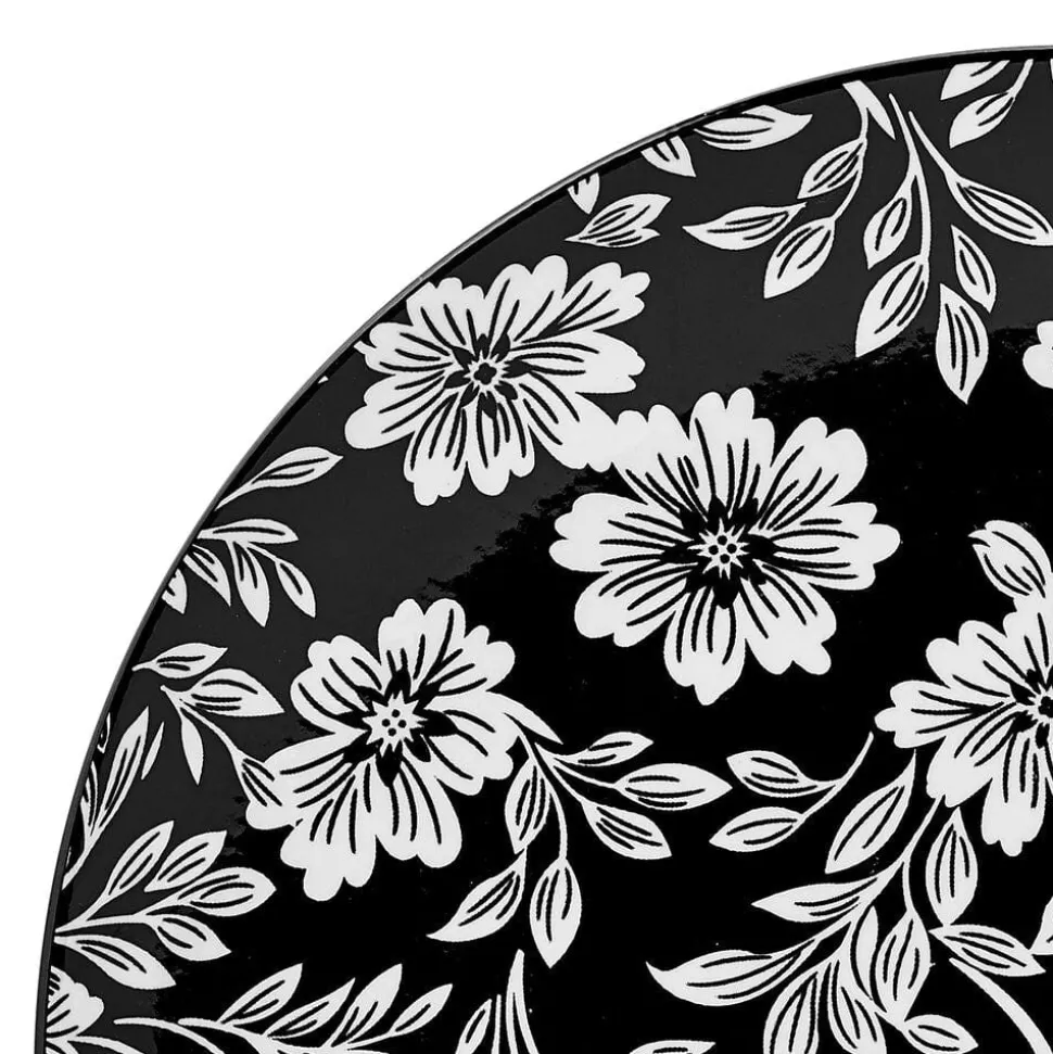 Midnight Blooms 12 Piece Dinnerware Set, Service for 4