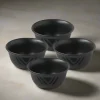 Midnight Sun® Set of 4 Deep Soup Cereal Bowls