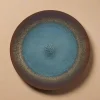 Monroe Blue Salad Plate