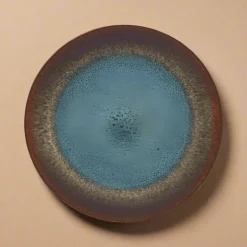 Monroe Blue Salad Plate