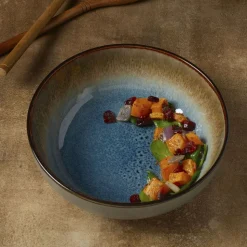 Monroe Blue Vegetable Serve Bowl