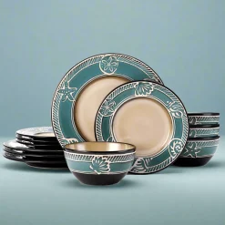 Montego 12 Piece Dinnerware Set, Service for 4