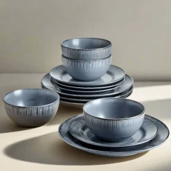 Mystic 12 Piece Dinnerware Set, Service for 4