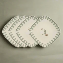 Naturewood® Set of 4 Square Salad Plates