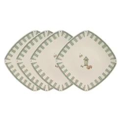 Naturewood® Set of 4 Square Salad Plates