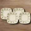 Naturewood® Set of 4 Square Dinner Plates