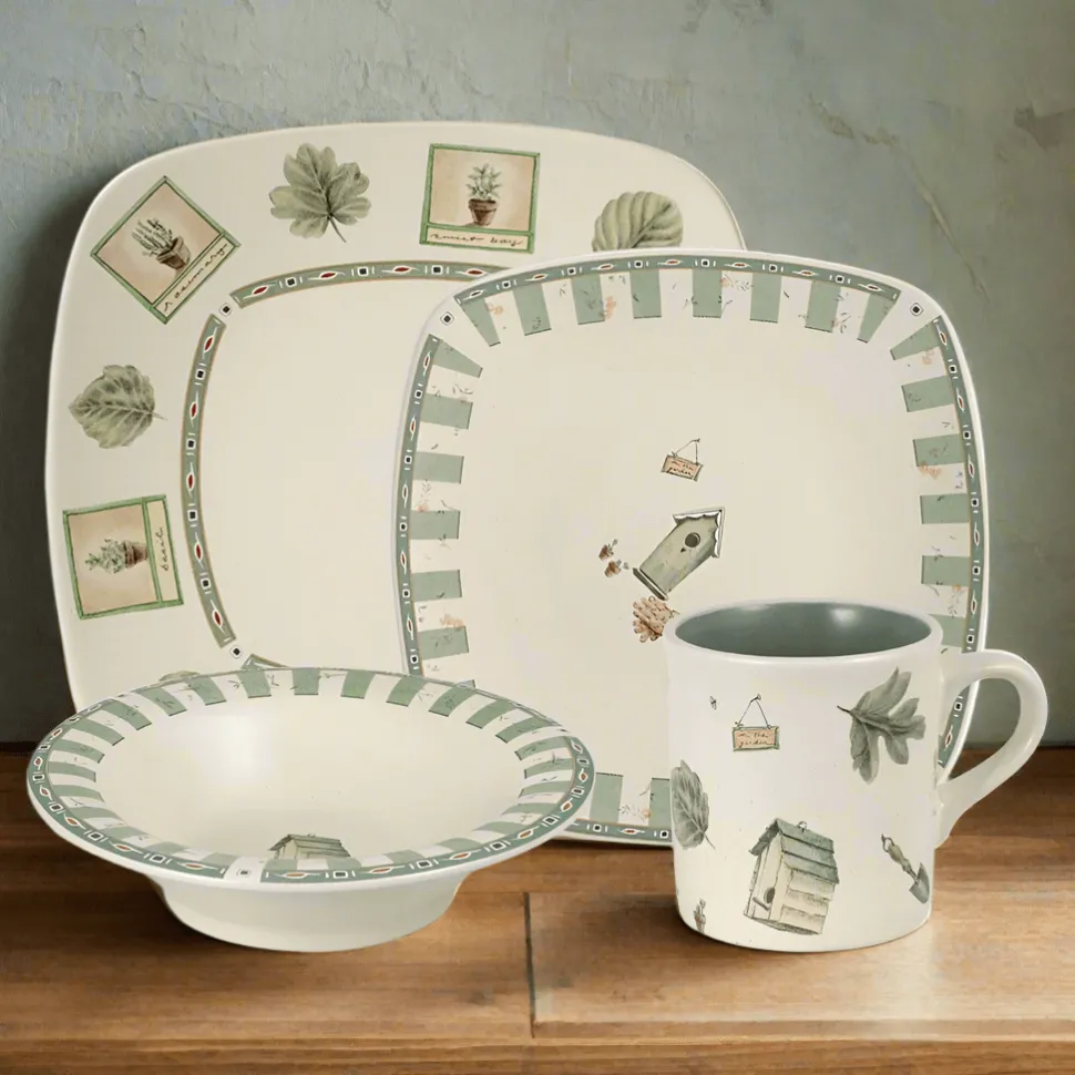 Naturewood® Square Dinnerware Set