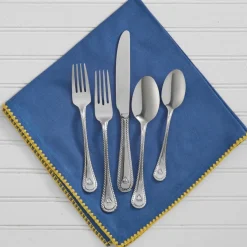 Nautical 20 Piece Flatware Set, Service for 4