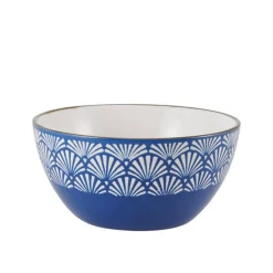 Navy Set of 6 Soup Cereal Bowls, Assorted