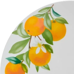 Oranges 12 Piece Dinnerware Set, Service for 4