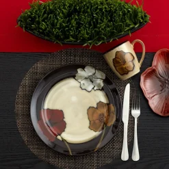 Painted Poppies Dinner Plate