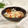 Painted Poppies Oval Serve Bowl