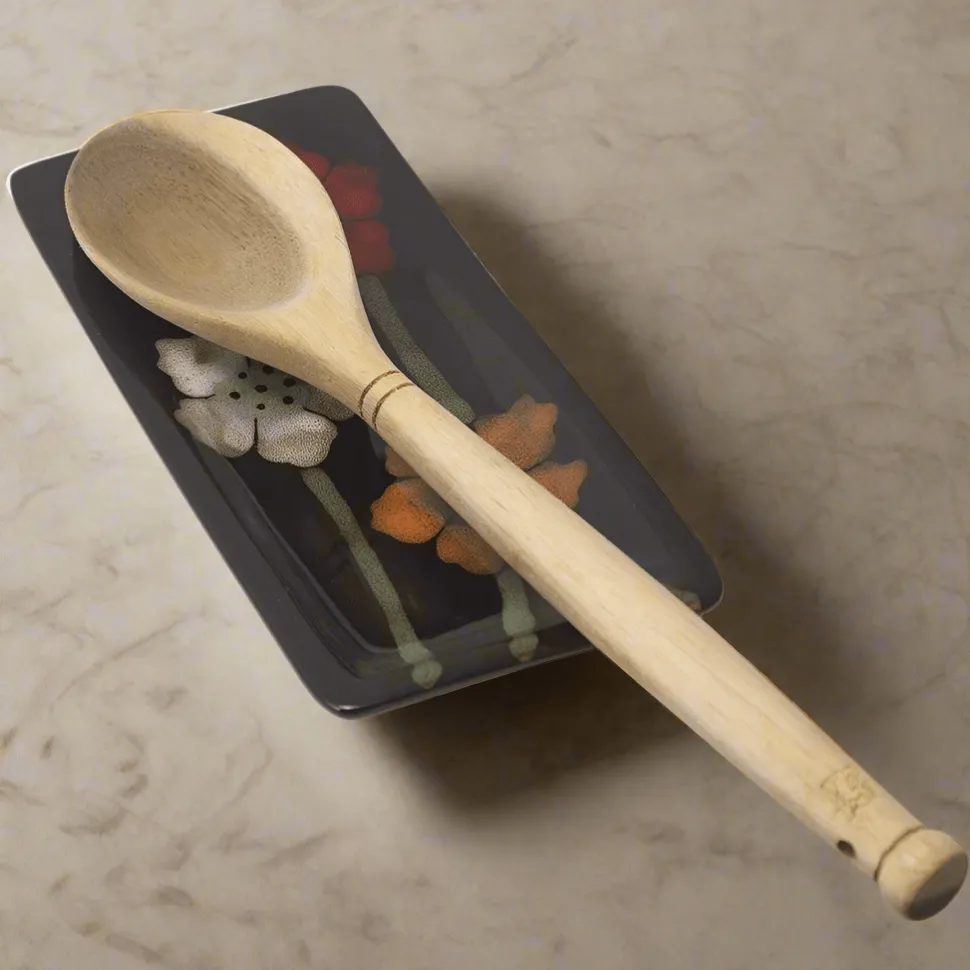 Painted Poppies Rectangular Spoon Rest
