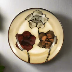 Painted Poppies Salad Plate