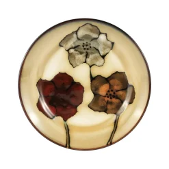 Painted Poppies Salad Plate