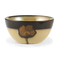 Painted Poppies Soup Cereal Bowl