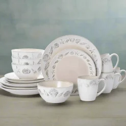 Panama 16 Piece Dinnerware Set, Service for 4