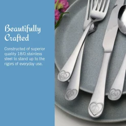 Peace 20 Piece Flatware Set, Service for 4