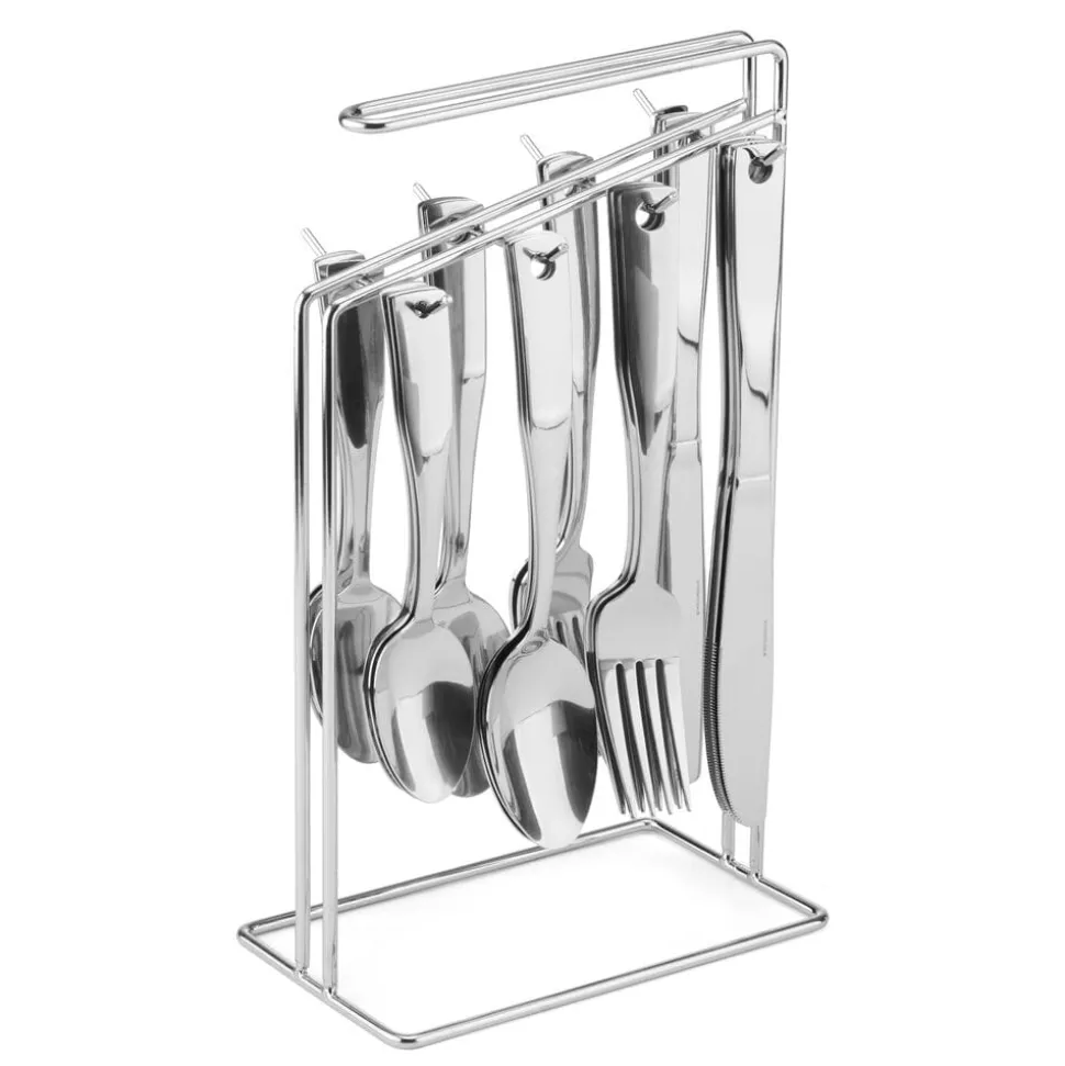Piccadilly 24 Piece Flatware Set with Caddy, Service for 6