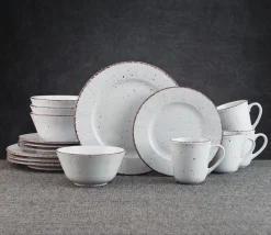 Pineapple 16 Piece Dinnerware Set, Service for 4