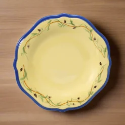 Pistoulet® Salad Plate with Blue Band