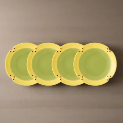 Pistoulet® Set of 4 Bread and Butter Dessert Plates
