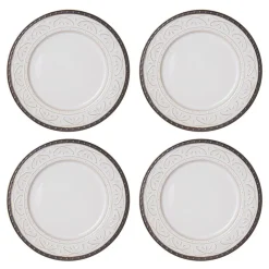 Promenade Scroll 16 Piece Dinnerware Set, Service for 4