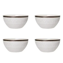 Promenade Scroll 16 Piece Dinnerware Set, Service for 4