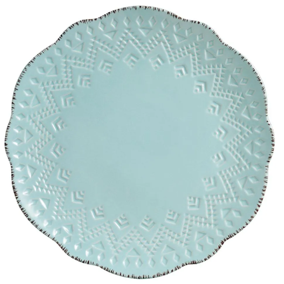 Remembrance Teal Dinnerware Set