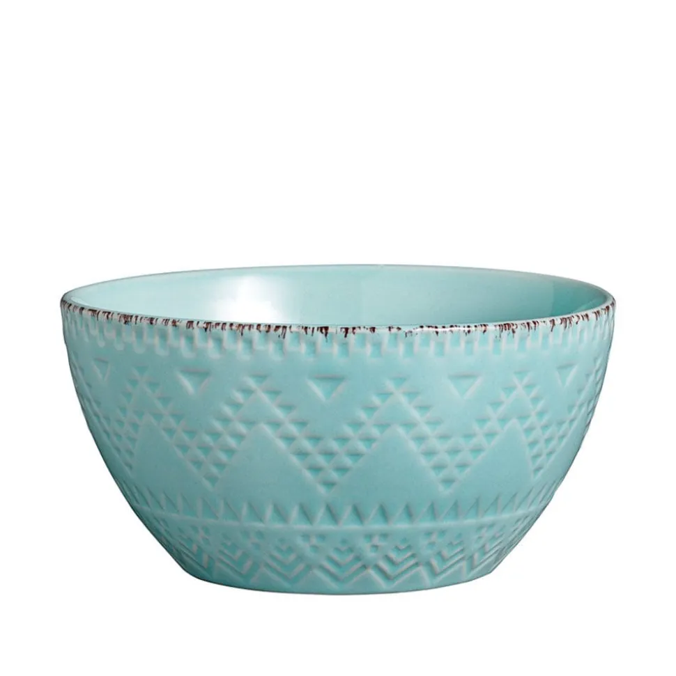 Remembrance Teal Set of 4 Soup Cereal Bowls