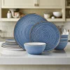 Rowan Blue 12 Piece Set, Service for 4
