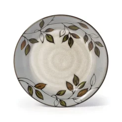 Rustic Leaves Set of 4 Salad Plates