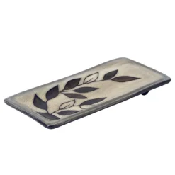 Rustic Leaves Spoon Rest