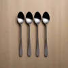Sable Black Set of 4 Long Handled Spoons