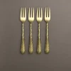 Sable Gold Set of 4 Appetizer Forks