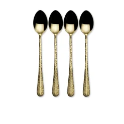 Sable Gold Set of 4 Long Handled Spoons