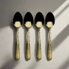 Sable Gold Set of 4 Mini Coffee Spoons