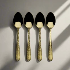 Sable Gold Set of 4 Mini Coffee Spoons