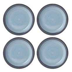 Sadie Blue 16 Piece Dinnerware Set, Service for 4