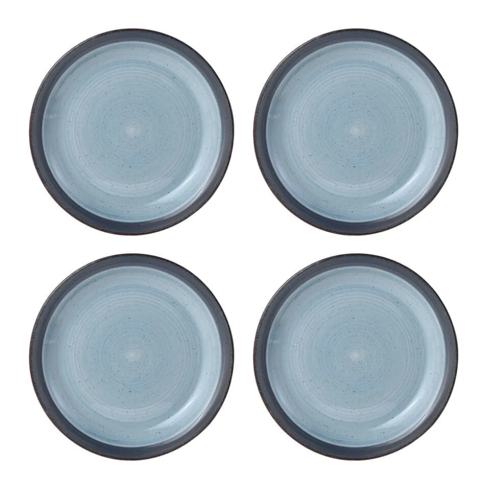 Sadie Blue 16 Piece Dinnerware Set, Service for 4