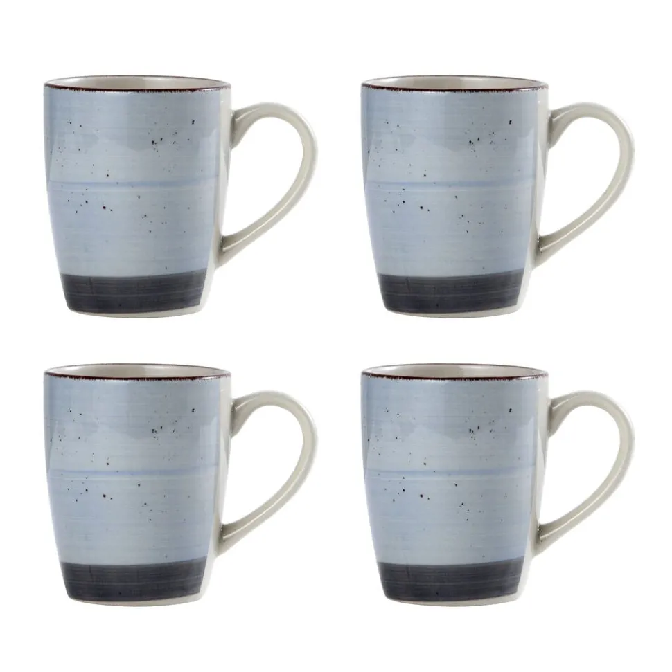 Sadie Blue 16 Piece Dinnerware Set, Service for 4