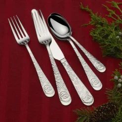 Santa 20 Piece Flatware Set, Service for 4