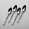 Santa Set of 4 Mini Coffee Spoons