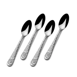 Santa Set of 4 Mini Coffee Spoons