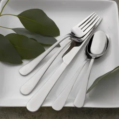 Satin Symmetry 42 Piece Flatware Set, Service for 8