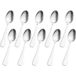 Satin Symmetry Set of 10 Dinner Spoons