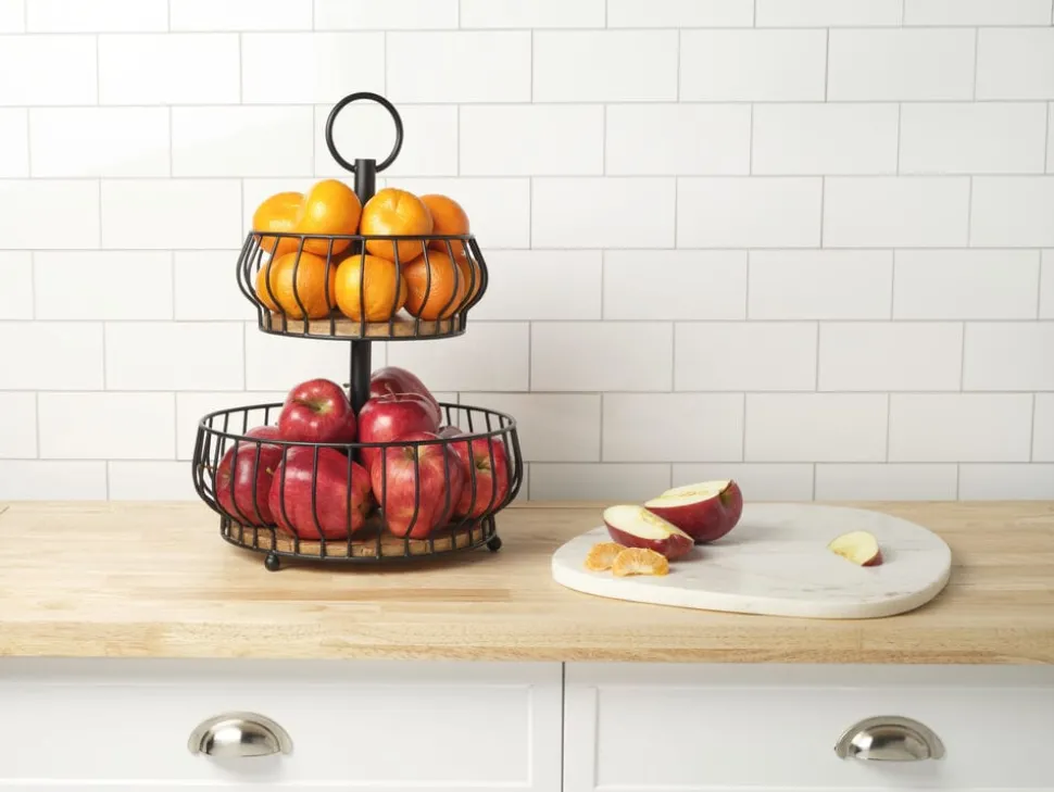 Savannah 2 Tier Fruit Storage Basket